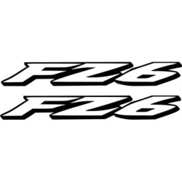 Yamaha Fz6 Die Cut Style 3 Stickers Decals - DecalsHouse