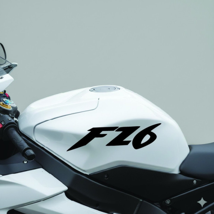 Yamaha Fz6 Die Cut Style 4 Stickers Decals - DecalsHouse