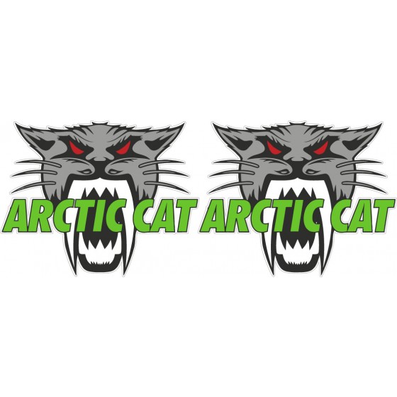 Arctic Cat Head Logo Green...
