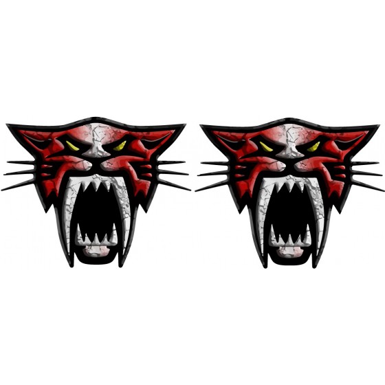 Arctic Cat Head Logo Red...