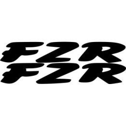 Yamaha Fzr Die Cut Style 3 Stickers Decals - DecalsHouse