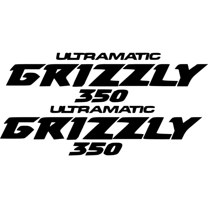 Yamaha Grizzly 350 Die Cut Stickers Decals - DecalsHouse