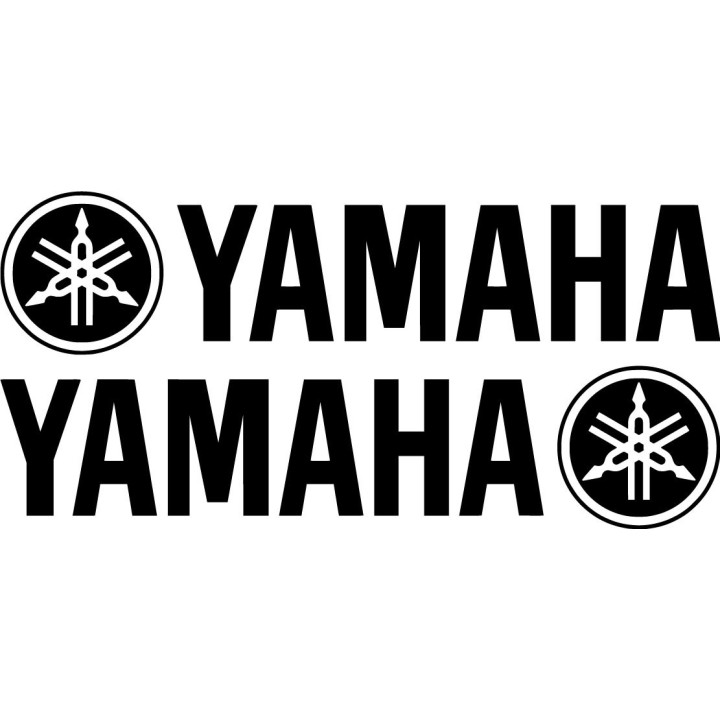 Yamaha Style 2 Stickers – R1 R6 MT-09 MT-07 Motorcycle Decals (2-Pack)