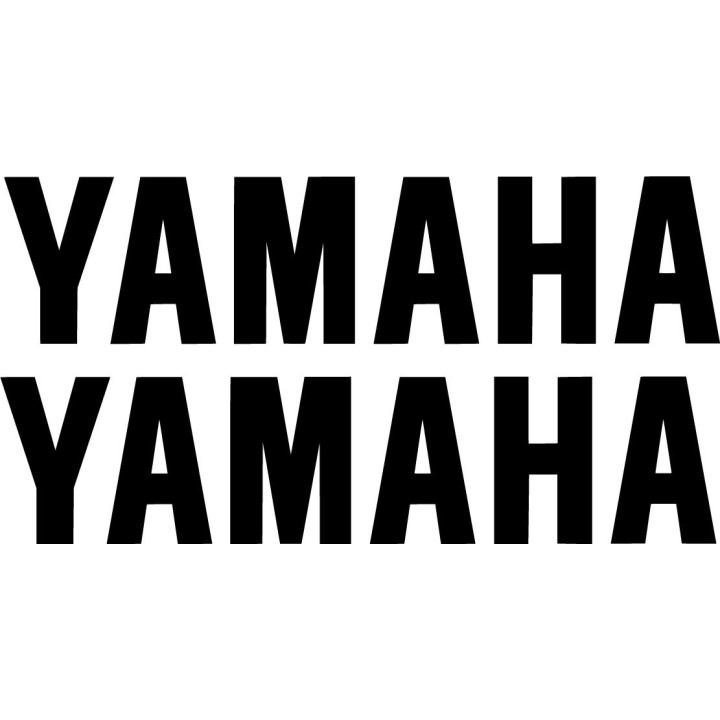 Yamaha Lettering Stickers – MT R1 R6 Tenere Decals (2-Pack)