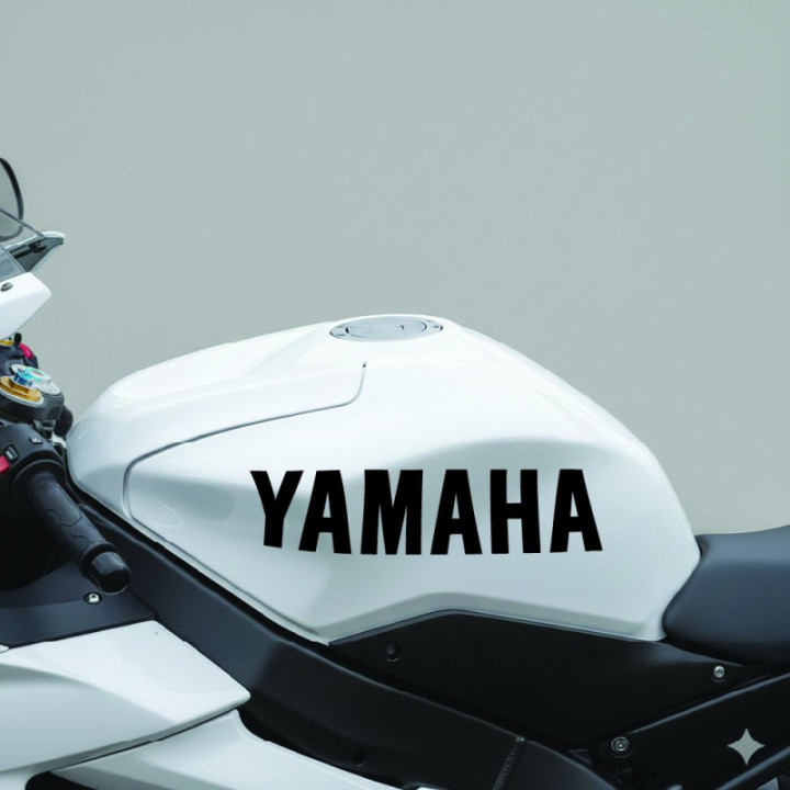 Yamaha Lettering Stickers – MT R1 R6 Tenere Decals (2-Pack)