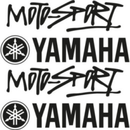 Yamaha Logo Motorsport Die Cut Stickers Decals - DecalsHouse