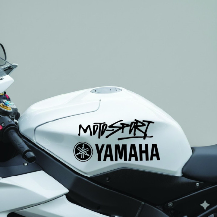 Yamaha Logo Motorsport Die Cut Stickers Decals - DecalsHouse