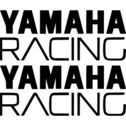 Yamaha Logo Racing Die Cut Stickers Decals - DecalsHouse