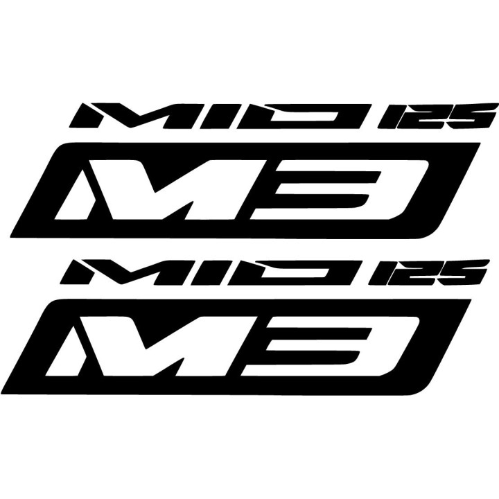 Yamaha Mio 125i M3 Die Cut Stickers Decals - DecalsHouse