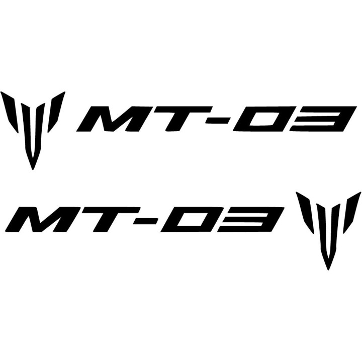 Yamaha Mt 03 Die Cut Stickers Decals - DecalsHouse