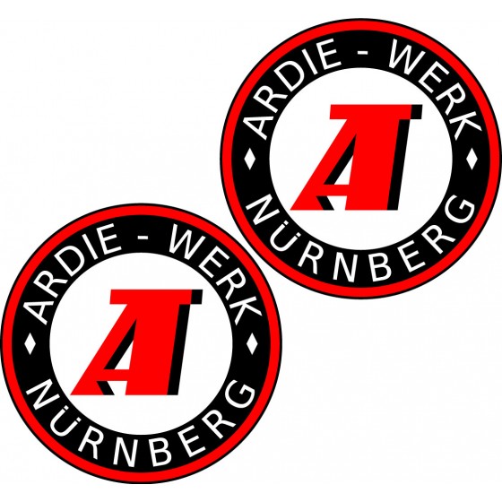 Ardie Logo Round Stickers...