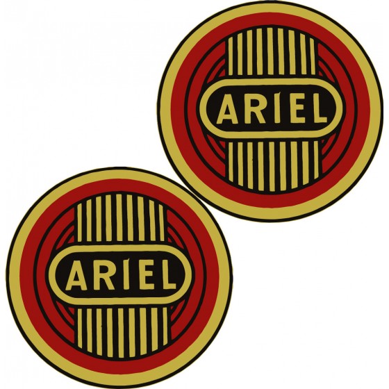 Ariel Logo Round Stickers...