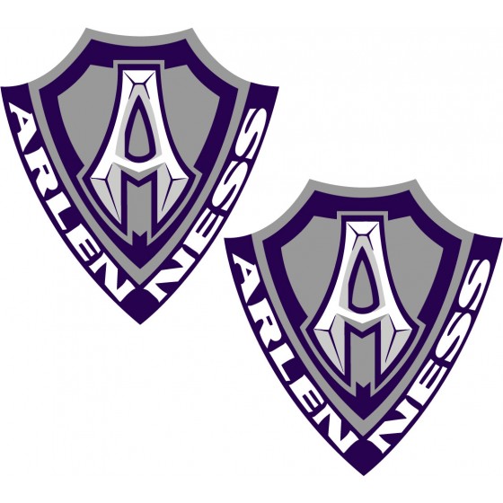 Arlen Ness Logo Badge Style...