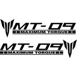 Yamaha Mt 09 Maximum Torque Die Cut Stickers Decals - DecalsHouse