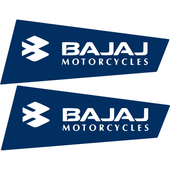 Bajaj Logo Stickers Decals 2x