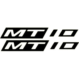 Yamaha Mt 10 Die Cut Style 3 Stickers Decals - DecalsHouse