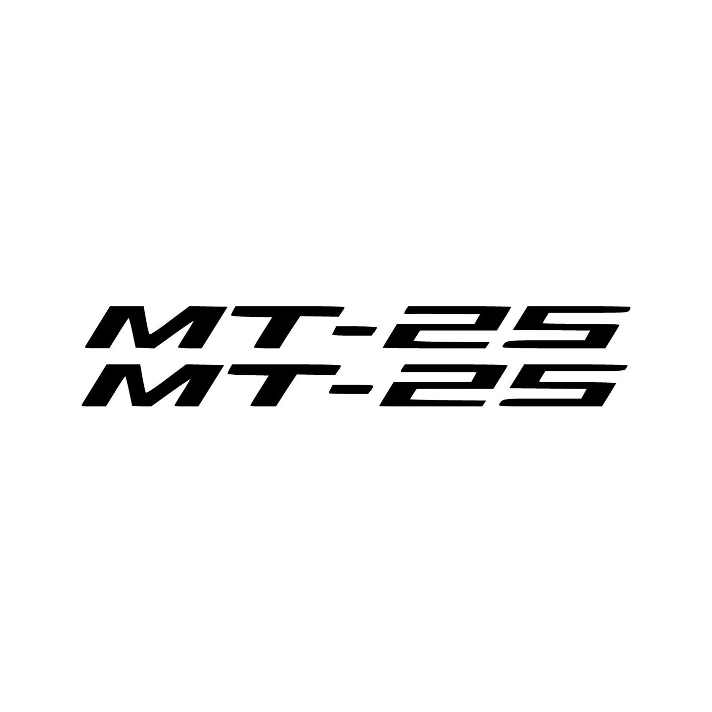 Yamaha Mt 25 Die Cut Style 2 Stickers Decals - DecalsHouse