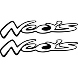 Yamaha Neos Die Cut Outline Stickers Decals - DecalsHouse