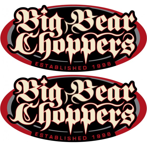 2x Big Bear Choppers Logo...