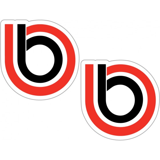 Bimota Logo Stickers Decals 2x