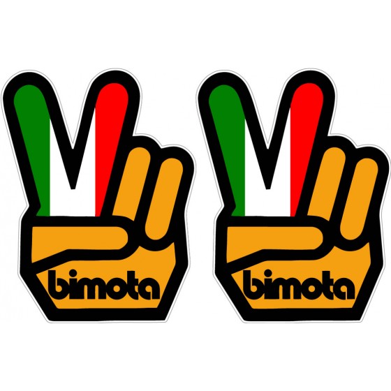 Bimota Love Stickers Decals 2x