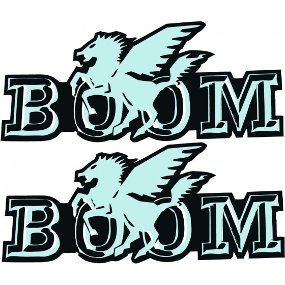 2x Boom Trikes Logo...