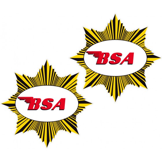 Bsa Logo Style 2 Stickers...