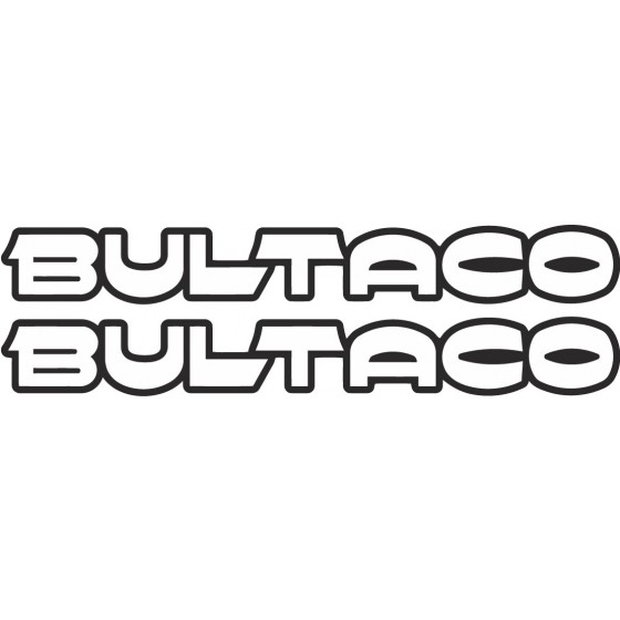 Bultaco Logo Lettering...