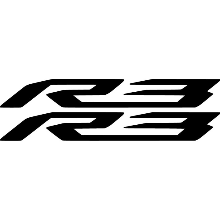 Yamaha R3 Die Cut Style 2 Stickers Decals - DecalsHouse