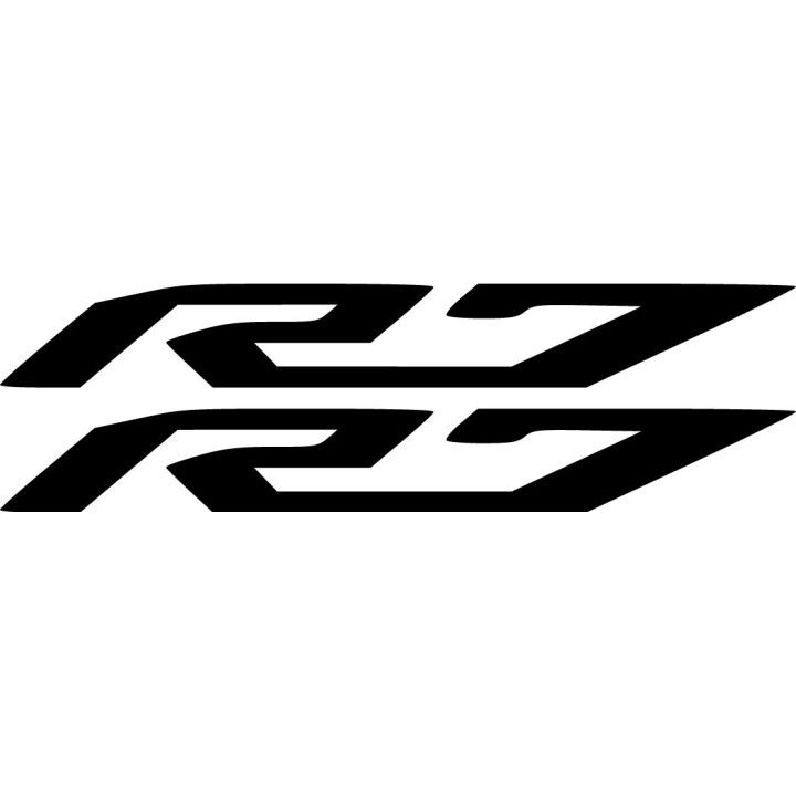 Yamaha R7 Sportbike Stickers – Supersport Fairing Tank Decals (2-Pack)