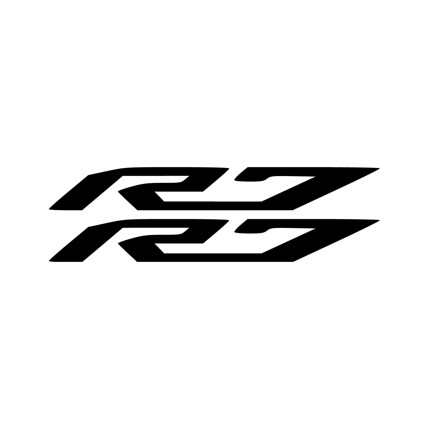 Yamaha R7 Sportbike Stickers – Supersport Fairing Tank Decals (2-Pack)