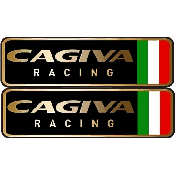 2x Cagiva Racing Badge...