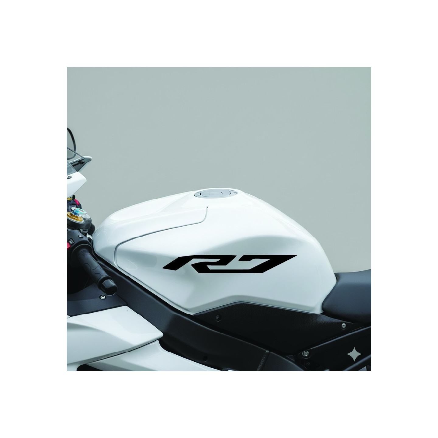 Yamaha R7 Sportbike Stickers – Supersport Fairing Tank Decals (2-Pack)