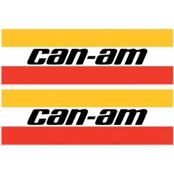Can Am Badge Stickers...