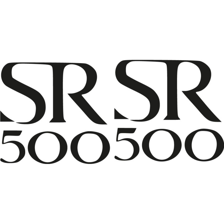 Yamaha Sr 500 Die Cut Stickers Decals - DecalsHouse