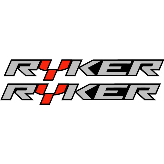2x Can Am Ryker Red And...