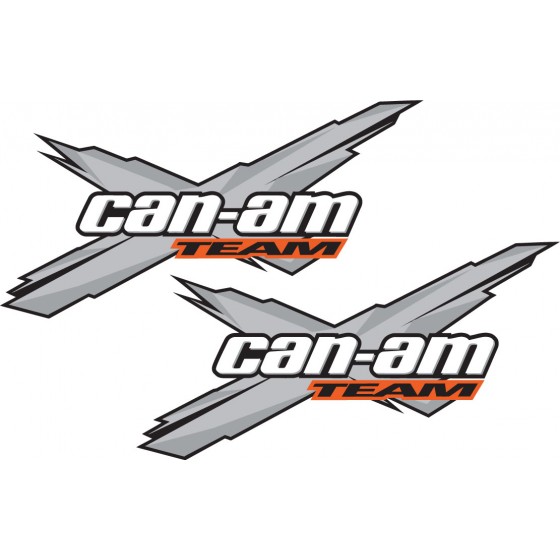 Can Am Team Logo Grey...