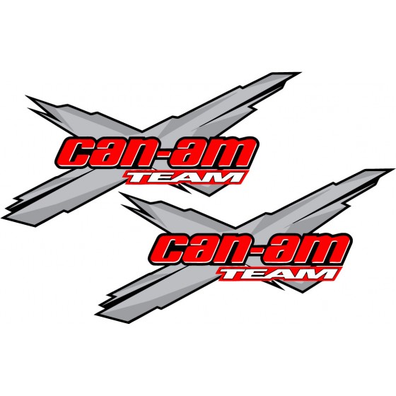 Can Am Team Logo Red And...