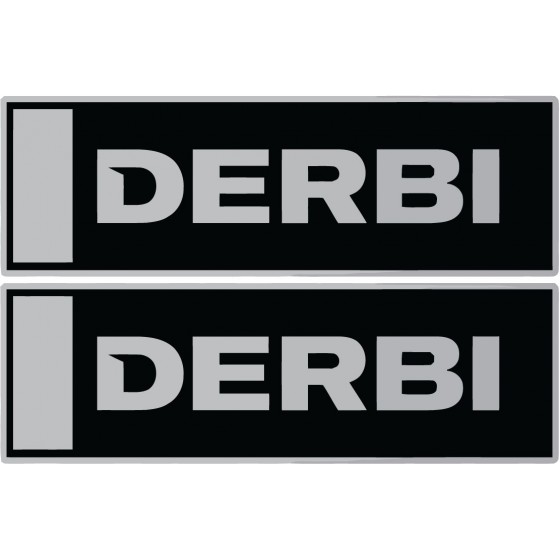 Derbi Logo Grey Stickers...