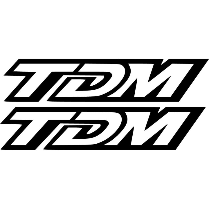 Yamaha Tdm Die Cut Style 4 Stickers Decals - DecalsHouse