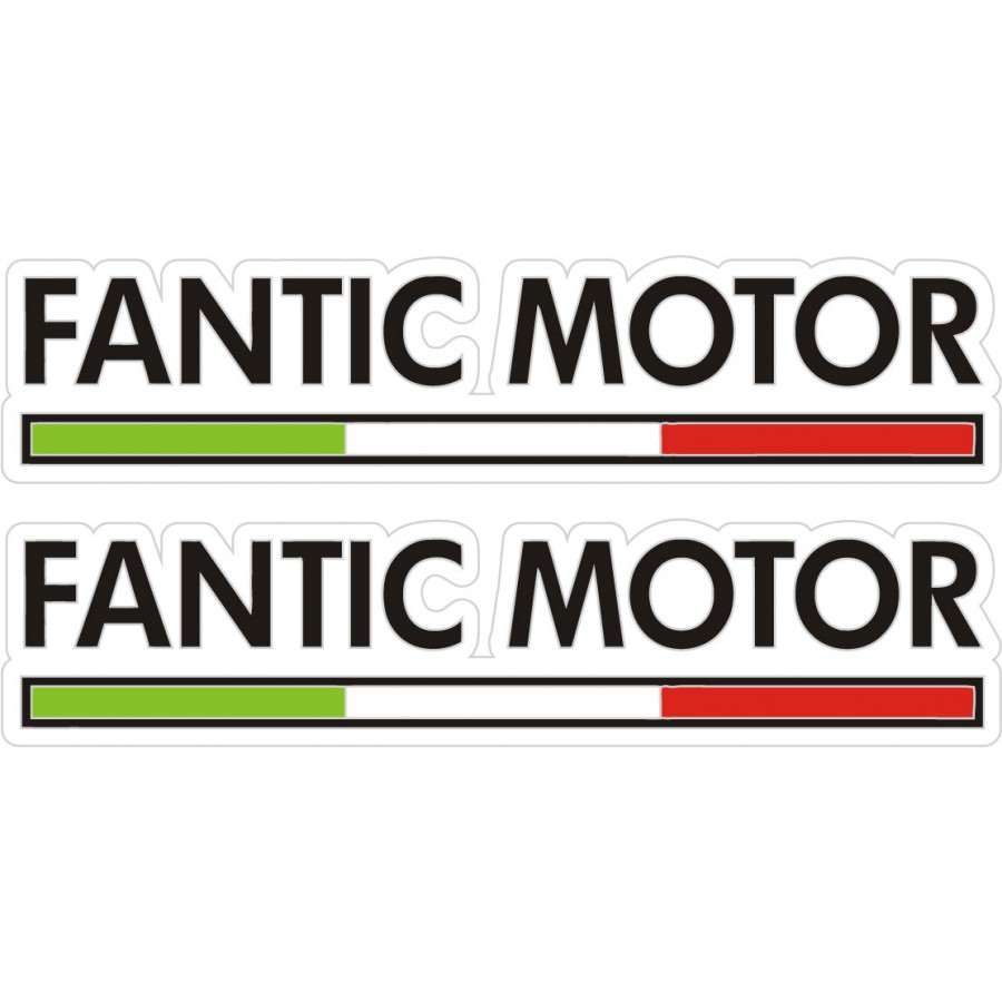 FANTIC MOTOR Skull Sticker 