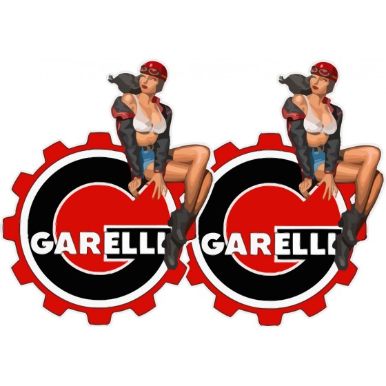 Garelli Logo Pin Up Girl...