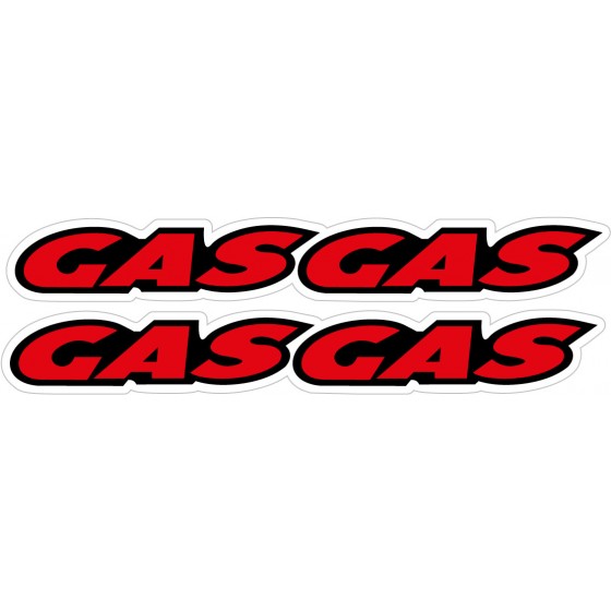 Gas Gas Logo 2 Stickers...