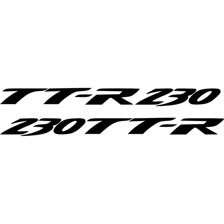 Yamaha Tt R 230 Die Cut Stickers Decals - DecalsHouse