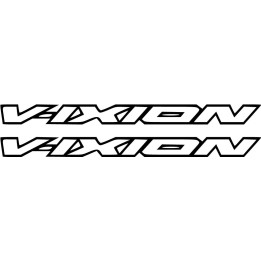 Yamaha V Ixion Die Cut Outline Stickers Decals - DecalsHouse