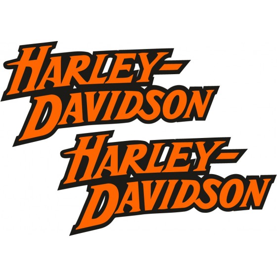 2x Harley Davidson Logo...