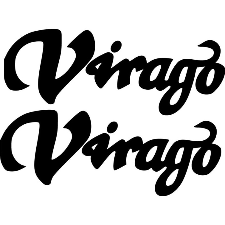 Yamaha Virago Die Cut Stickers Decals - DecalsHouse