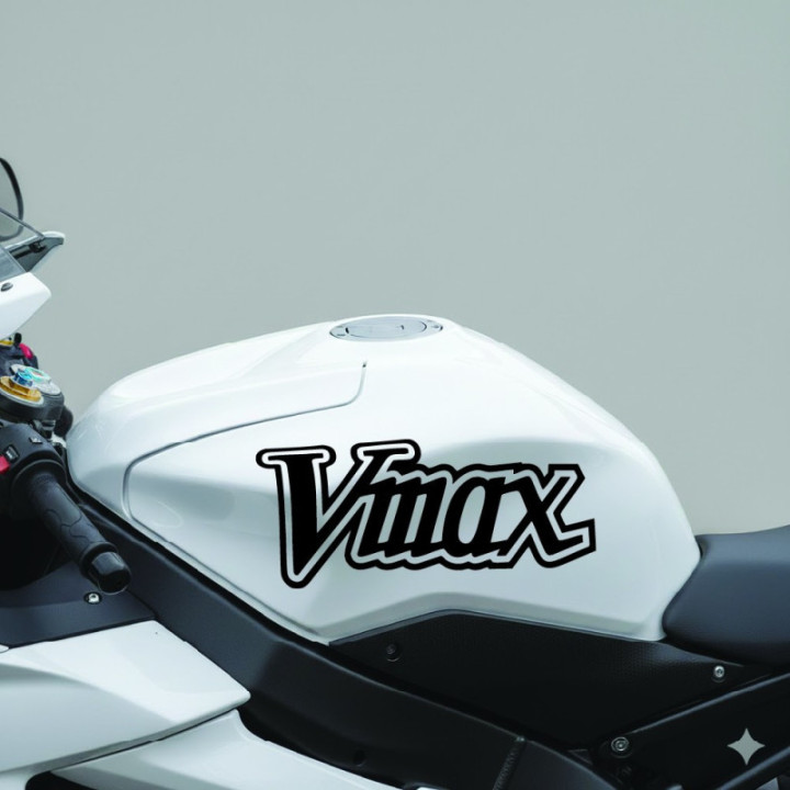 Yamaha Vmax Die Cut Style 3 Stickers Decals - DecalsHouse