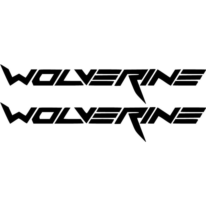 Yamaha Wolverine Die Cut Style 2 Stickers Decals - DecalsHouse