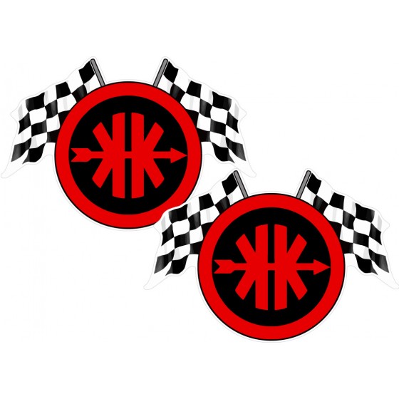 Kreidler Logo Flags...